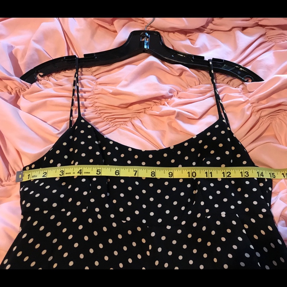 Elizabeth Wayman New York polka dot dress size 2 - Picture 3 of 8